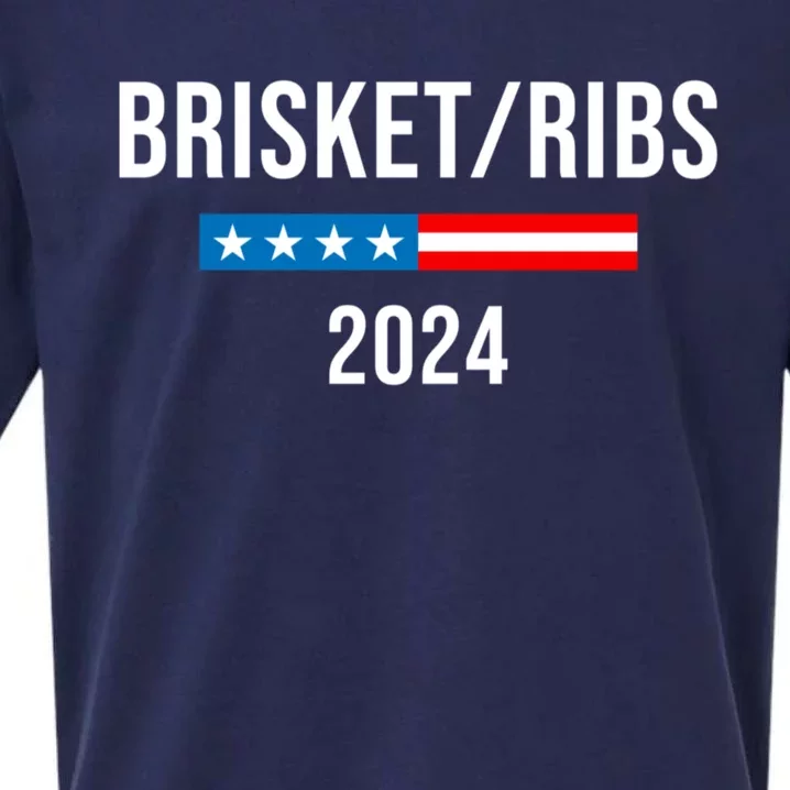 Brisket Ribs Funny Brisket Ribs 2024 Sueded Cloud Jersey T-Shirt