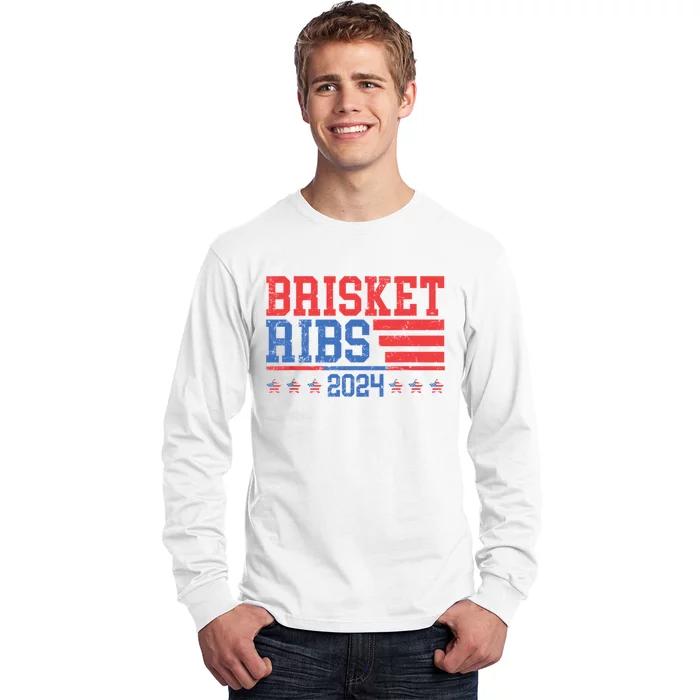 Brisket Ribs Funny Brisket Ribs 2024 Long Sleeve Shirt