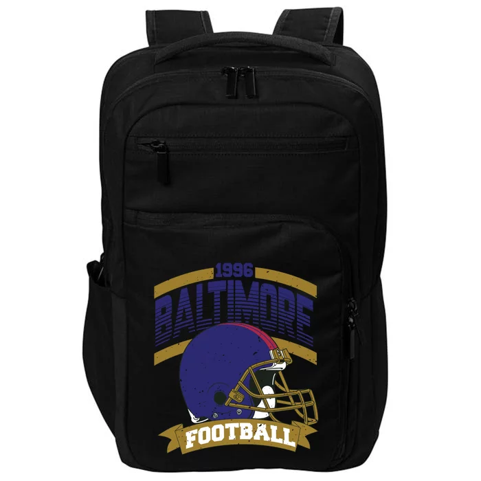 Baltimore Raven Football Team Supporter Impact Tech Backpack