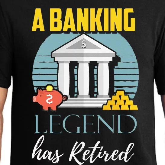 Banker Retirement Funny Retired Banker Gift Pajama Set