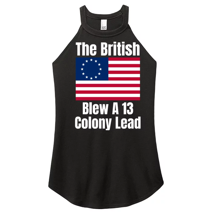 Betsy Ross Flag: The British Blew A 13 Colony Lead Women’s Perfect Tri Rocker Tank