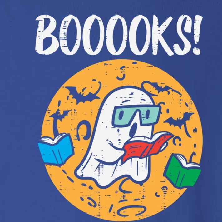 Books Reading Ghost Halloween Teacher Librarian Gift Toddler Long Sleeve Shirt