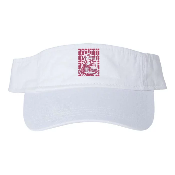 Bookish Retro Girl Valucap Bio-Washed Visor