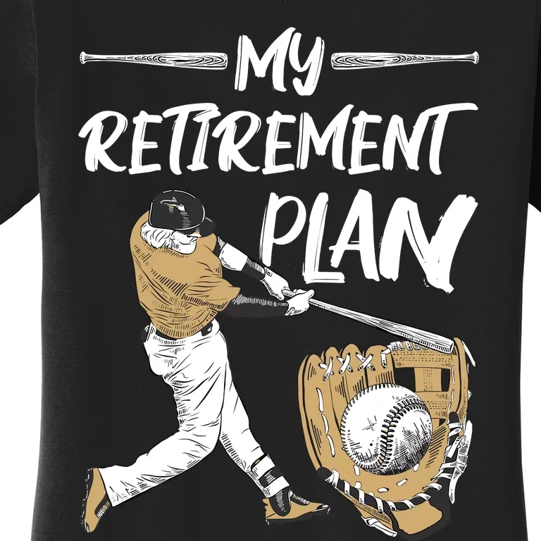 Baseball Retirement Gifts Women's T-Shirt