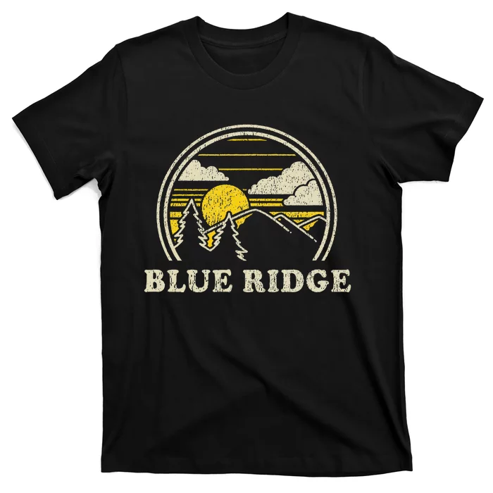 Blue Ridge Georgia Ga T Vintage Hiking Mountains T-Shirt