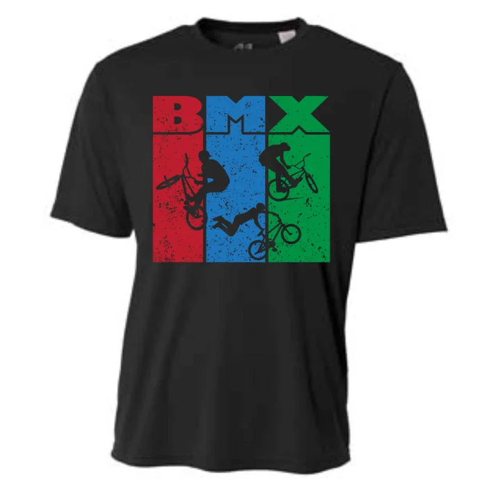 Bmx Rider Gift Life Behind Bars Bmx Gift Cooling Performance Crew T-Shirt