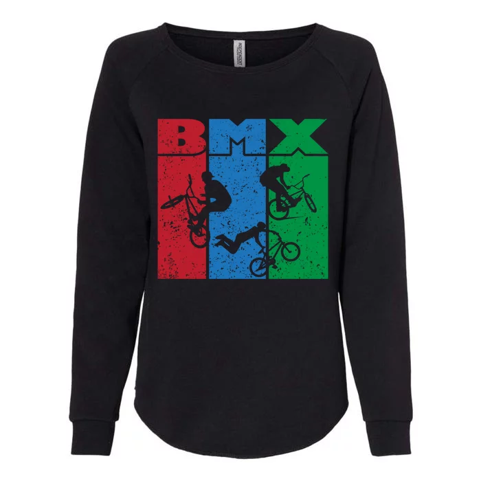 Bmx Rider Gift Life Behind Bars Bmx Gift Womens California Wash Sweatshirt