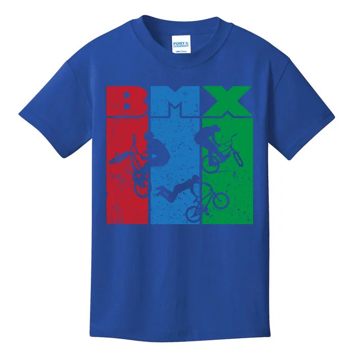 Bmx Rider Gift Life Behind Bars Bmx Gift Kids T-Shirt