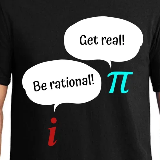 Be Rational Get Real Math Teacher Pi Mathematic Algebra Gift Pajama Set