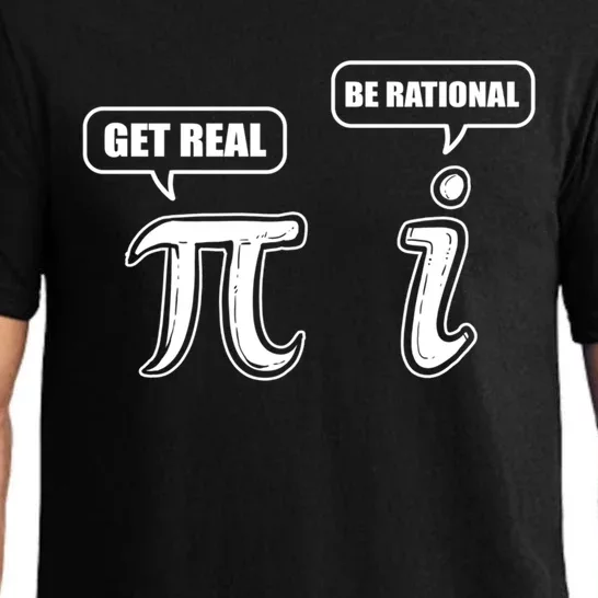 Be Rational Get Real Algebra Math Funny Gift Pajama Set