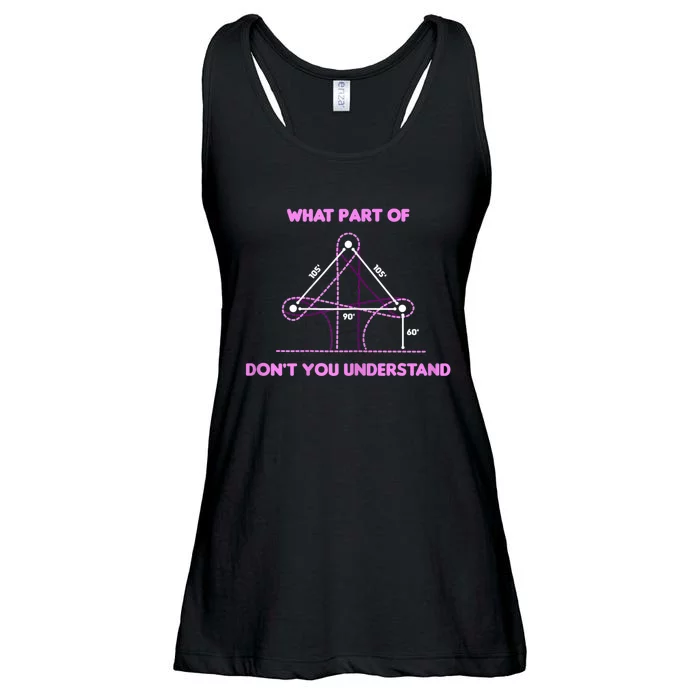 Barrel Racing Horse Riding What Part Don't You Understand Ladies Essential Flowy Tank