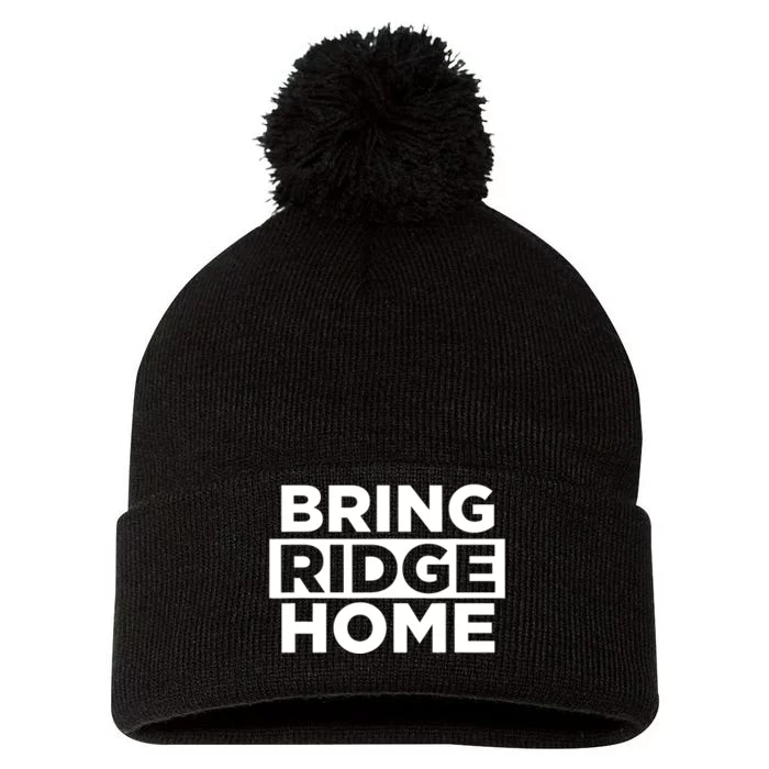 Bring Ridge Home Pom Pom 12in Knit Beanie