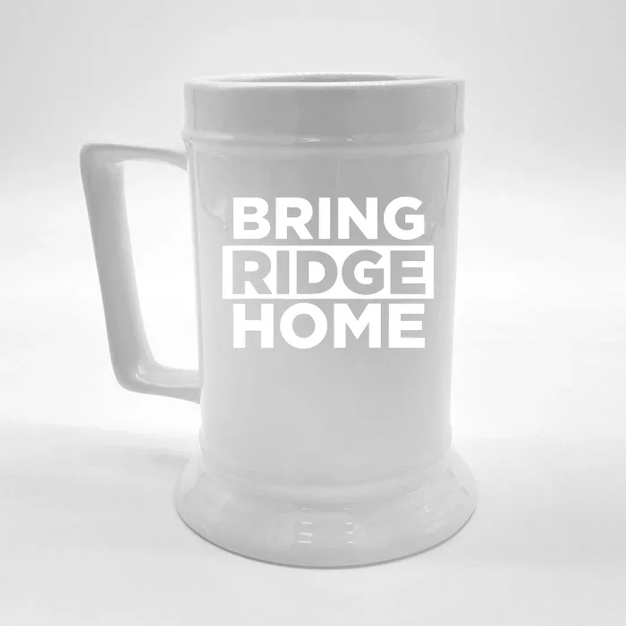 Bring Ridge Home Front & Back Beer Stein