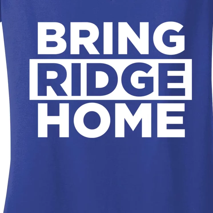 Bring Ridge Home Women's V-Neck T-Shirt