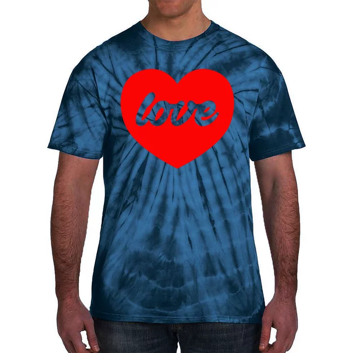 Beating Red Heart TShirt Tie-Dye T-Shirt