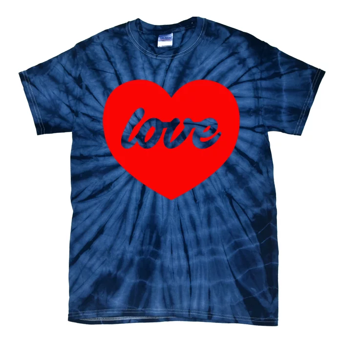 Beating Red Heart TShirt Tie-Dye T-Shirt