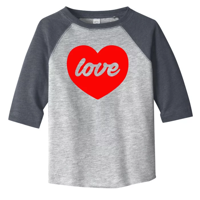 Beating Red Heart TShirt Toddler Fine Jersey T-Shirt