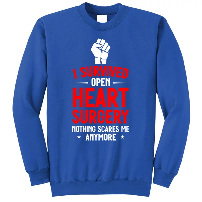 Bypass Recovery I Survived Open Heart Surgery Recovery Gift Sweatshirt