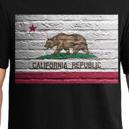 Brick California Republic Bear Flag Pajama Set