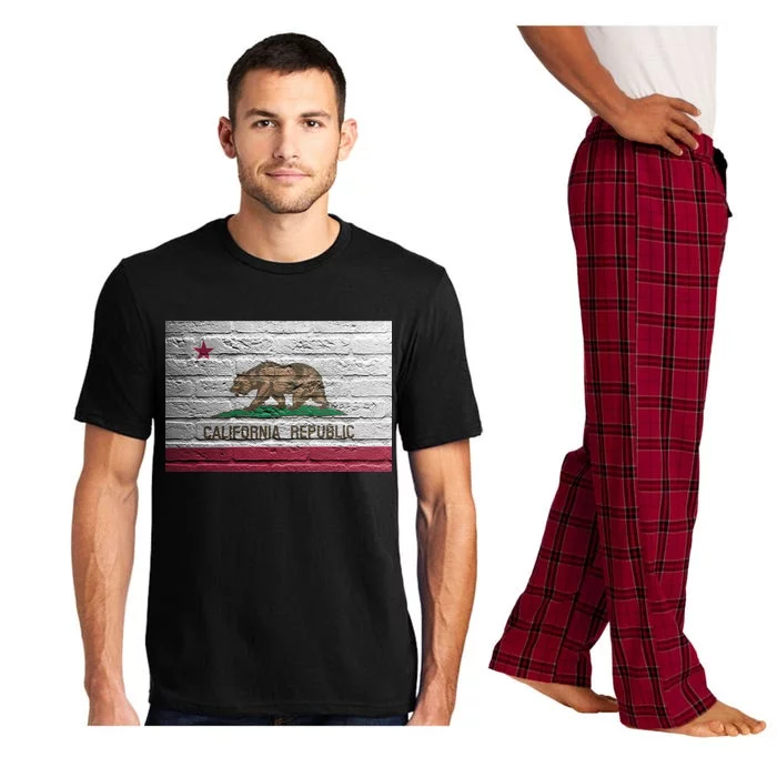 Brick California Republic Bear Flag Pajama Set