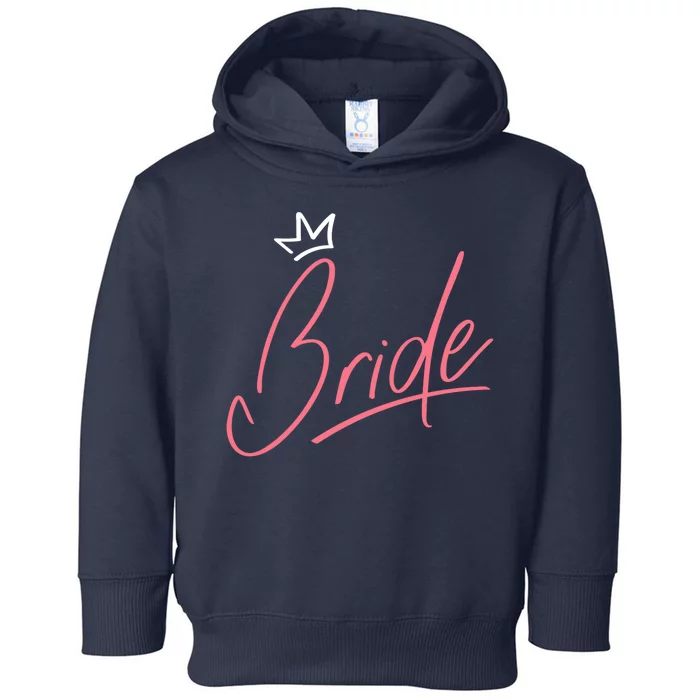 Bride Crown Toddler Hoodie