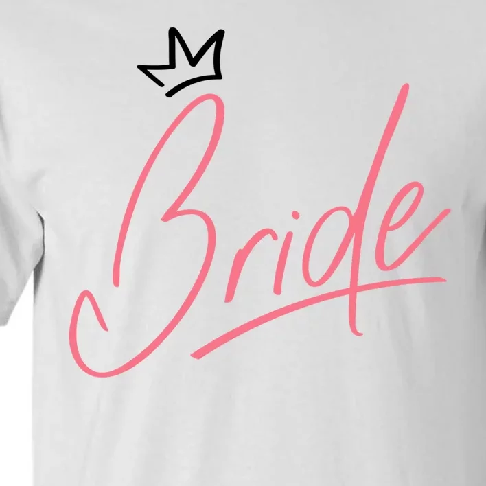 Bride Crown Tall T-Shirt