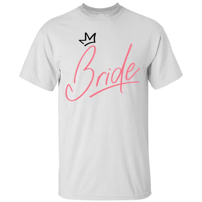 Bride Crown Tall T-Shirt