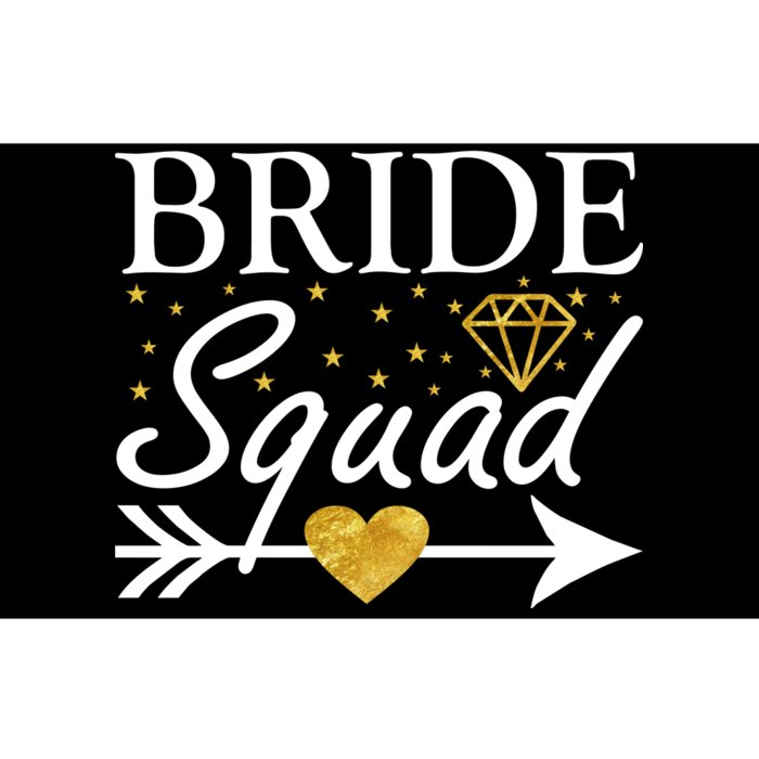 Bride Squad Arrow Bumper Sticker