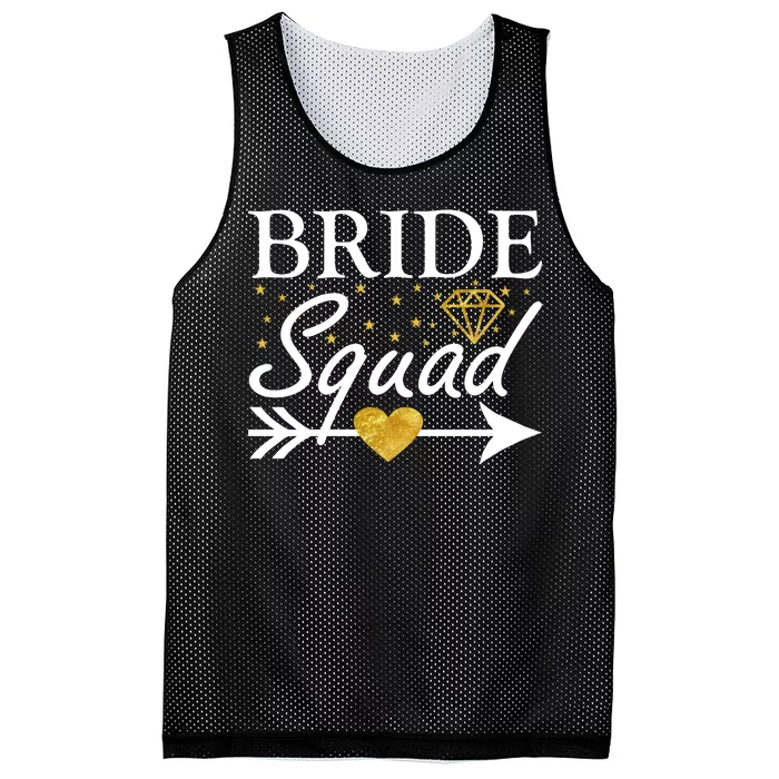 Bride Squad Arrow Mesh Reversible Basketball Jersey Tank