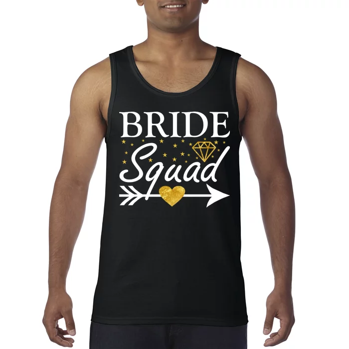 Bride Squad Arrow Tank Top