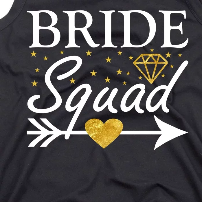 Bride Squad Arrow Tank Top