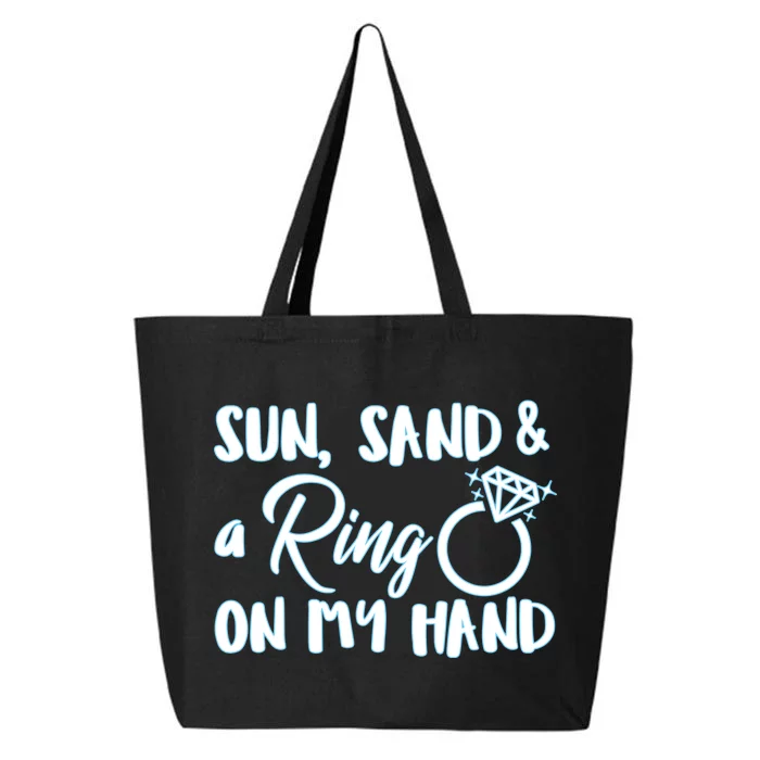 Bride Sun Sand & A Ring On My Hand 25L Jumbo Tote