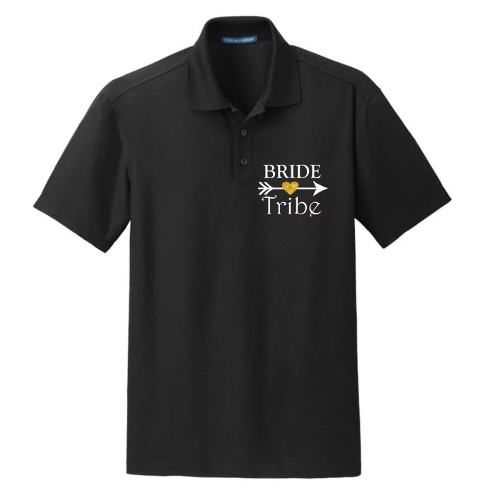 Bride Tribe Arrow Dry Zone Grid Performance Polo