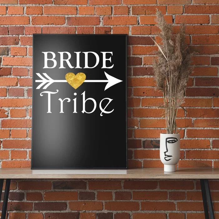 Bride Tribe Arrow Poster