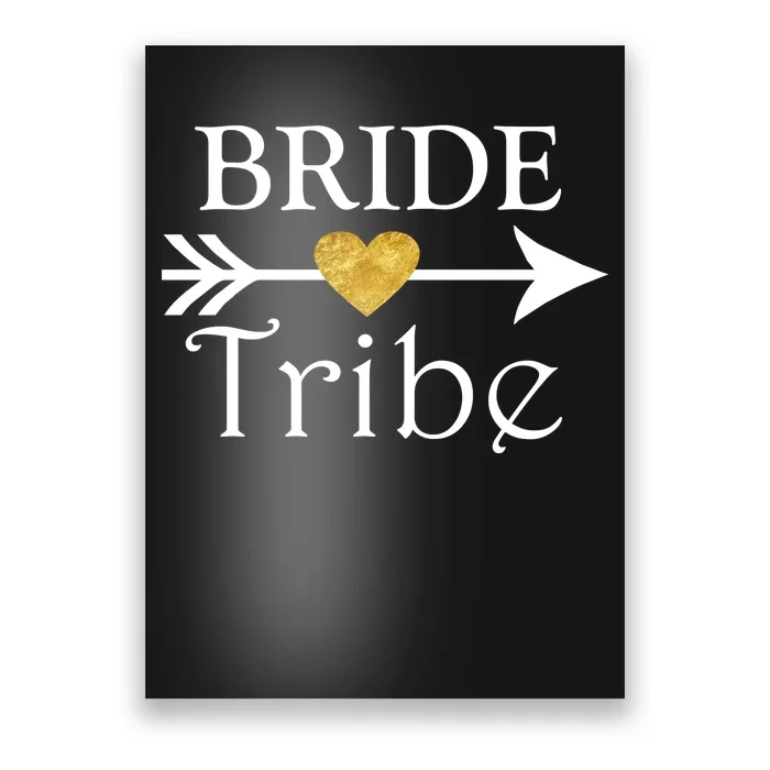 Bride Tribe Arrow Poster