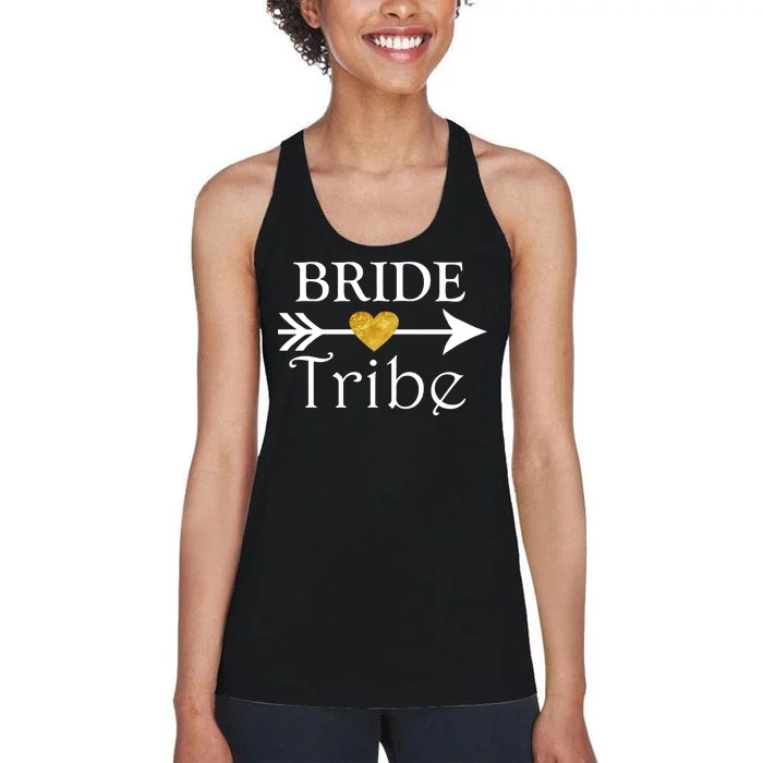 Bride Tribe Arrow Women's Racerback Tank