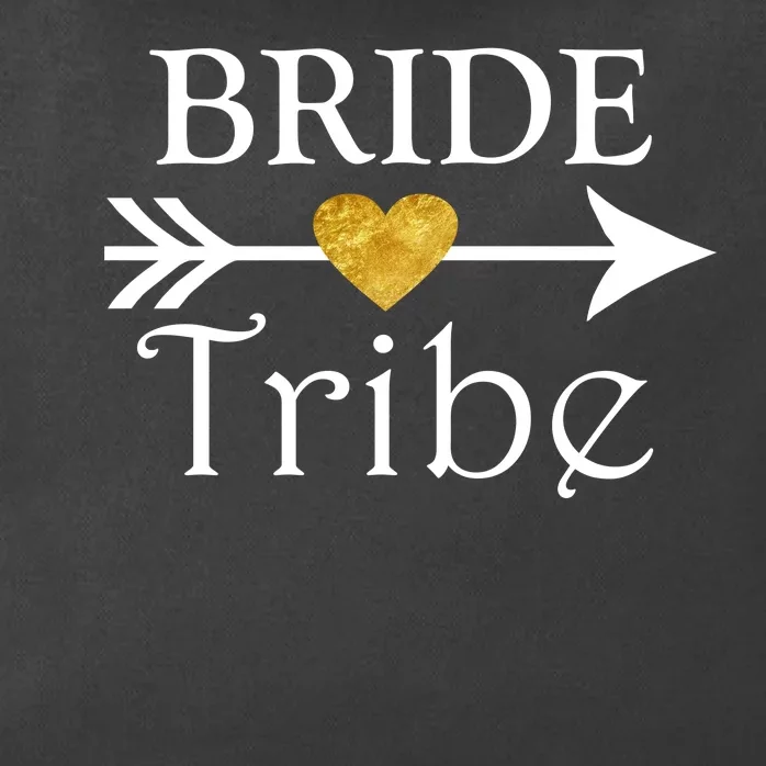 Bride Tribe Arrow Zip Tote Bag