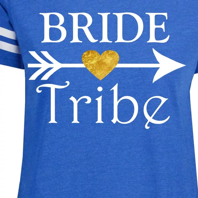 Bride Tribe Arrow Enza Ladies Jersey Football T-Shirt