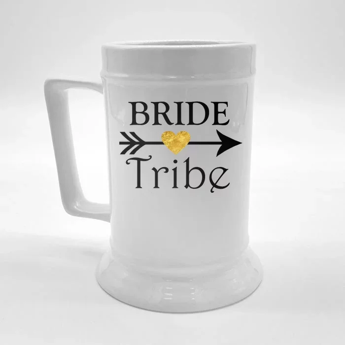 Bride Tribe Arrow Front & Back Beer Stein