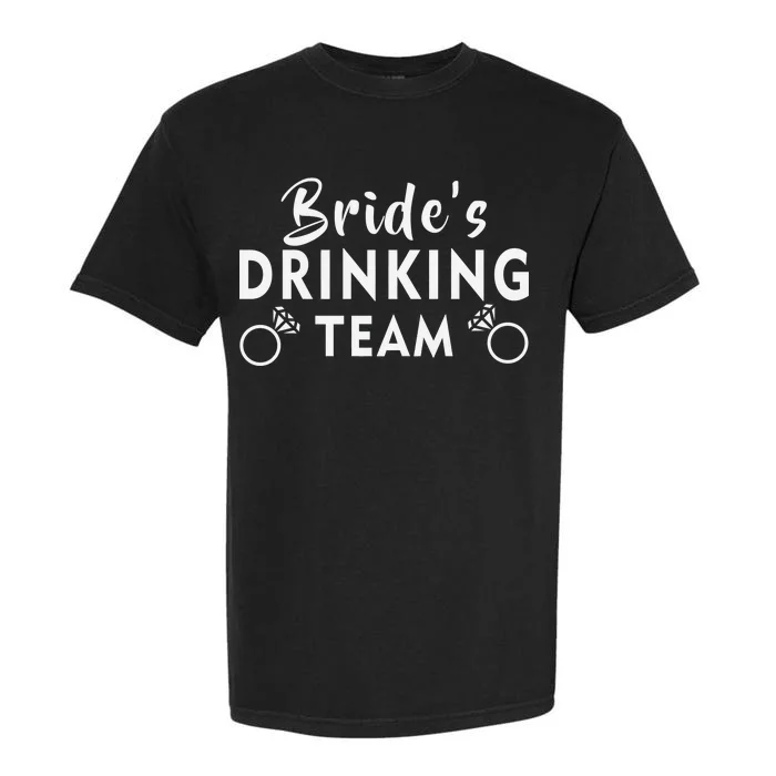 Bride's Drinking Team Garment-Dyed Heavyweight T-Shirt