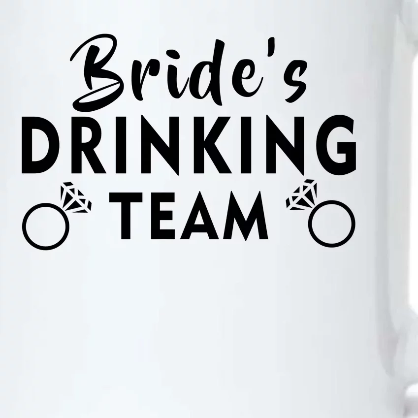 Bride's Drinking Team Black Color Changing Mug