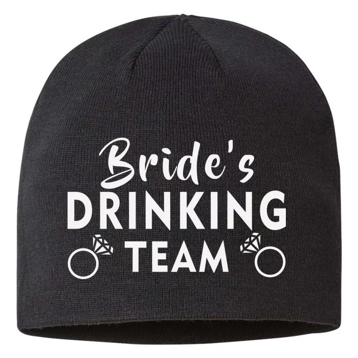 Bride's Drinking Team 8 1/2in Sustainable Knit Beanie