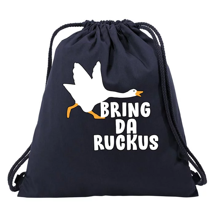 Bring Da Ruckus Drawstring Bag