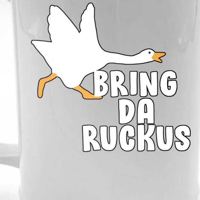 Bring Da Ruckus Front & Back Beer Stein