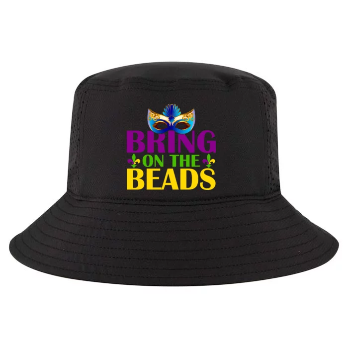 Bring On The Beads Mardi Gras Cool Comfort Performance Bucket Hat