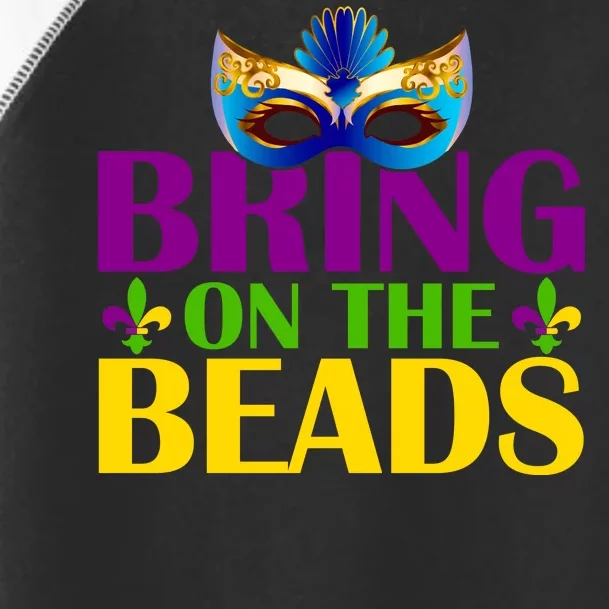 Bring On The Beads Mardi Gras Toddler Fine Jersey T-Shirt