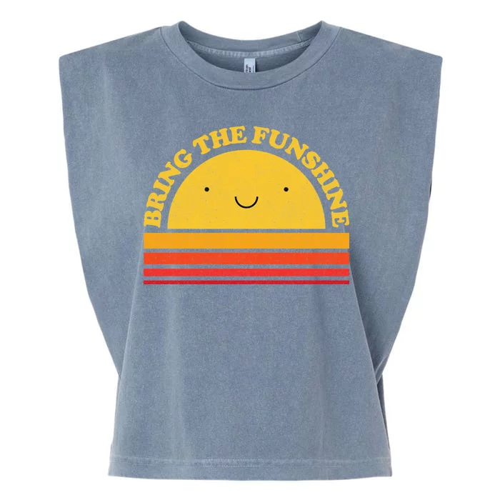 Bring On The Funshine Garment-Dyed Women's Muscle Tee