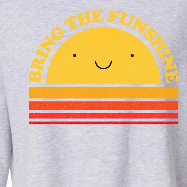 Bring On The Funshine Cropped Pullover Crew