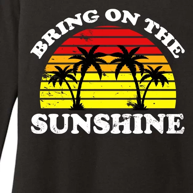 Bring On The Sunshine Womens CVC Long Sleeve Shirt