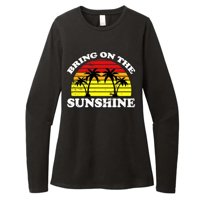 Bring On The Sunshine Womens CVC Long Sleeve Shirt